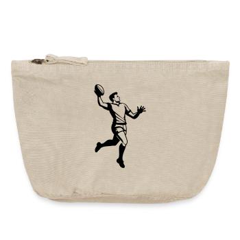 Rugby - Vintage Zip Pouch 18 x 21 cm - vintage sand  - Front