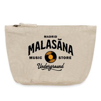 Madrid Malasaña Music Store Underground - Vintage - Vintage Zip Pouch 18 x 21 cm - vintage sand  - Front