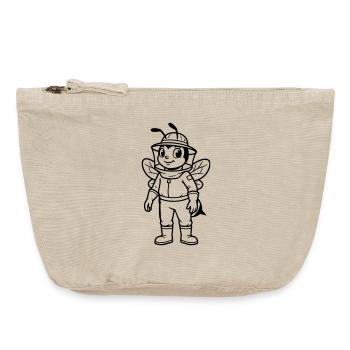 Imker - Vintage Reißverschluss-Täschchen (18 x 21 cm) - Vintage Sand  - Vorne