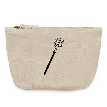 trident - Vintage Zip Pouch 18 x 21 cm - vintage sand  - Front