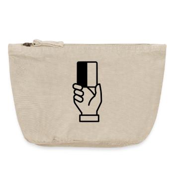 Vecteur d’expulsion de cartes arbitres - Pochette zippée vintage 18 x 21 cm - sable vintage  - Devant