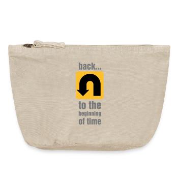 U-turn - Vintage Zip Pouch 18 x 21 cm - vintage sand  - Front