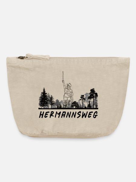 Hermannsweg - Vintage Reißverschluss-Täschchen (18 x 21 cm) - Vintage Sand 