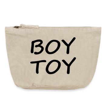 BOY TOY - Vintage Reißverschluss-Täschchen (18 x 21 cm) - Vintage Sand  - Vorne