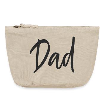Dad - Vintage Zip Pouch 18 x 21 cm - vintage sand  - Front