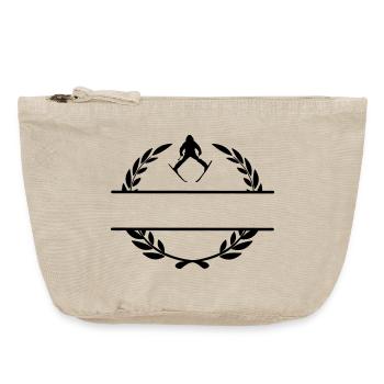 Lorbeerkranz 13 - Vintage Reißverschluss-Täschchen (18 x 21 cm) - Vintage Sand  - Vorne