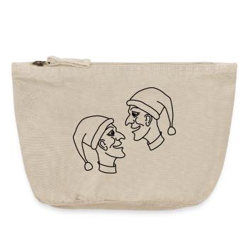 doll - Vintage Zip Pouch 18 x 21 cm - vintage sand  - Front
