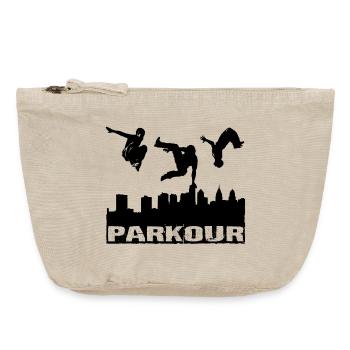 Parkour - Vintage Zip Pouch 18 x 21 cm - vintage sand  - Front