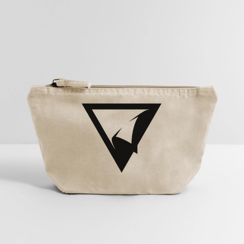 TRIANGLE PATCH Vintage Zip Pouch 18 x 21 cm