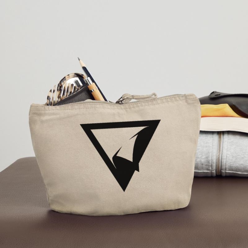 TRIANGLE PATCH Vintage Zip Pouch 18 x 21 cm