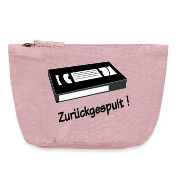 Rewound - Vintage Zip Pouch 18 x 21 cm - vintage rose - Front