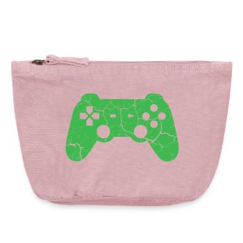 Controller-Gaming - Vintage Reißverschluss-Täschchen (18 x 21 cm) - Vintage Rosa - Vorne