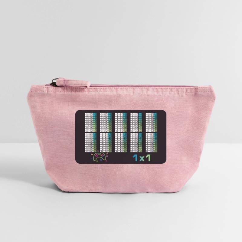 Game Controller - Small 1x1 - Math Vintage Zip Pouch 18 x 21 cm