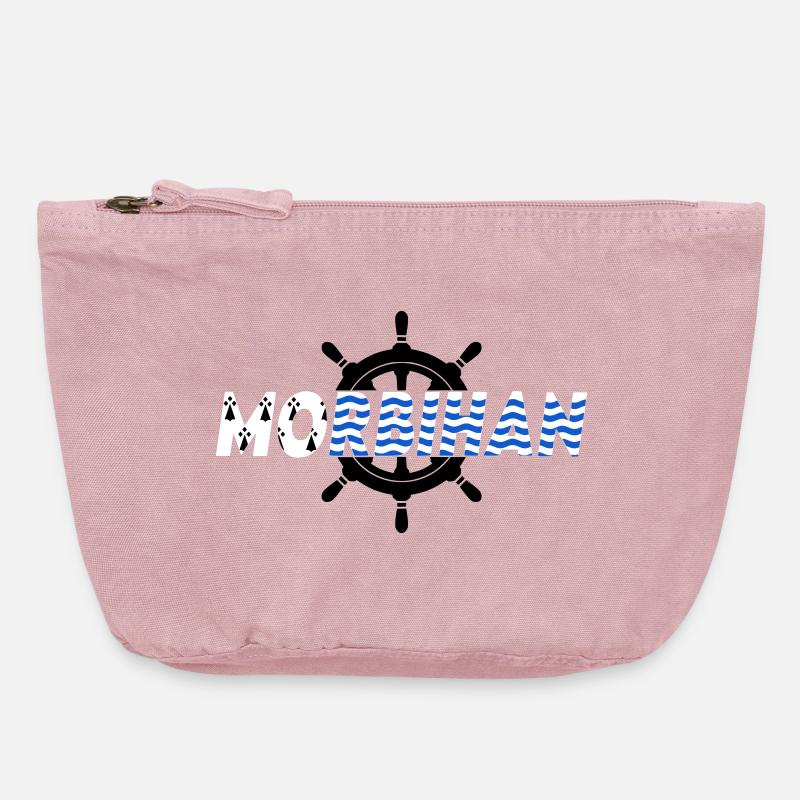 Morbihan - Vintage Zip Pouch 18 x 21 cm - vintage rose
