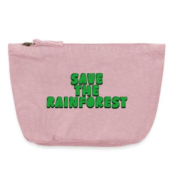 Save The Rainforest - Vintage Zip Pouch 18 x 21 cm - vintage rose - Front