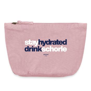 Stay Hydrated Drink Spritzer - Vintage Zip Pouch 18 x 21 cm - vintage rose - Front