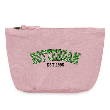 Rotterdam Est.1995 - Vintage Reißverschluss-Täschchen (18 x 21 cm) - Vintage Rosa - Vorne