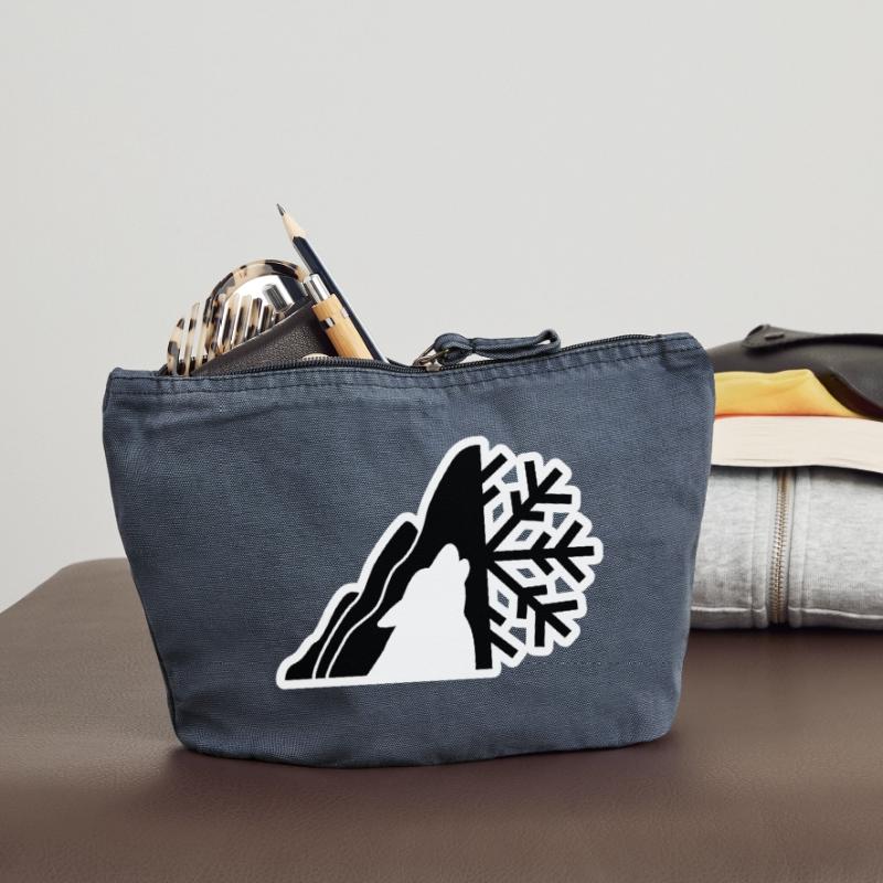 Mountain Logo Vintage Zip Pouch 18 x 21 cm