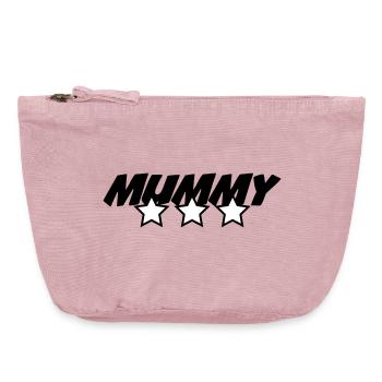 Best Mom - Mother's Day - Vintage Zip Pouch 18 x 21 cm - vintage rose - Front