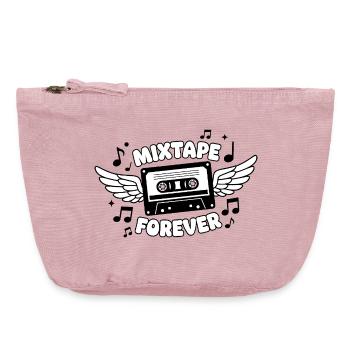 Mixtape Forever Wing Cassette - Vintage Zip Pouch 18 x 21 cm - vintage rose - Front