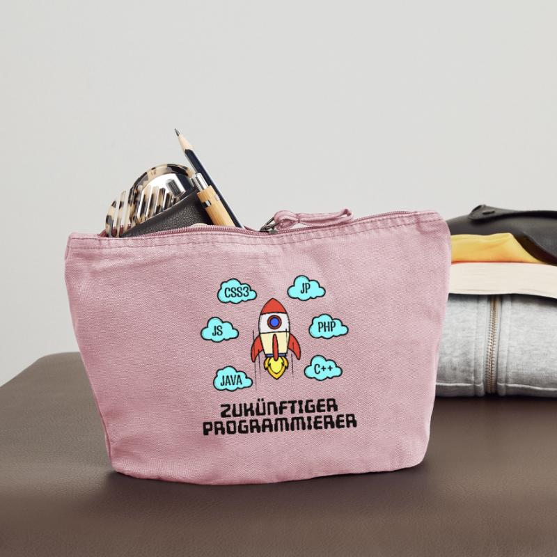 Css Code Developer C++ Java Php Programmierer Vintage Reißverschluss-Täschchen (18 x 21 cm)