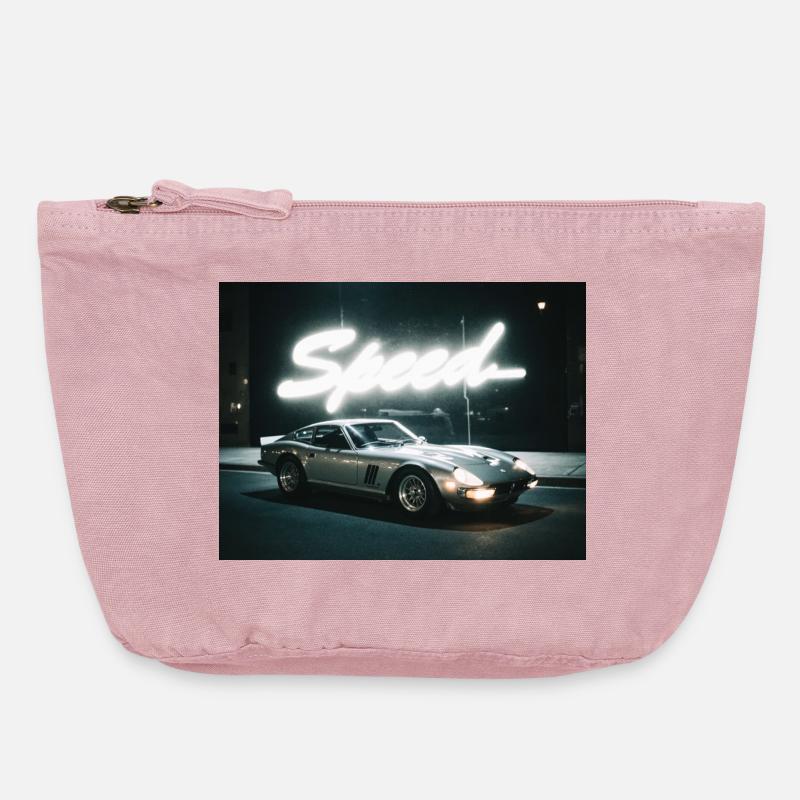Classic Speed - Vintage Zip Pouch 18 x 21 cm - vintage rose