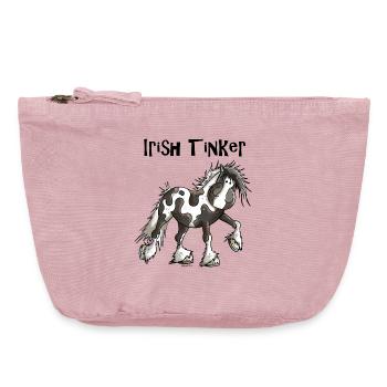 Tracy the Irish Tinker - Vintage Zip Pouch 18 x 21 cm - vintage rose - Front