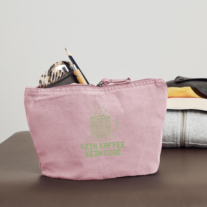 No Coffee No Code Programmer Computer Scientist Vintage Zip Pouch 18 x 21 cm