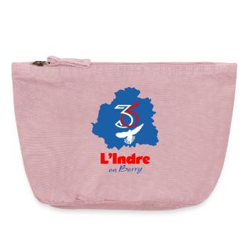 Indre 36 - Vintage Reißverschluss-Täschchen (18 x 21 cm) - Vintage Rosa - Vorne
