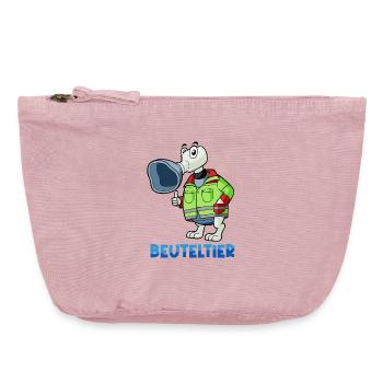 Marsupial / Rescue Service & Anesthesia - Vintage Zip Pouch 18 x 21 cm - vintage rose - Front