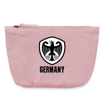 Federal Eagle Coat of Arms Germany - Vintage Zip Pouch 18 x 21 cm - vintage rose - Front