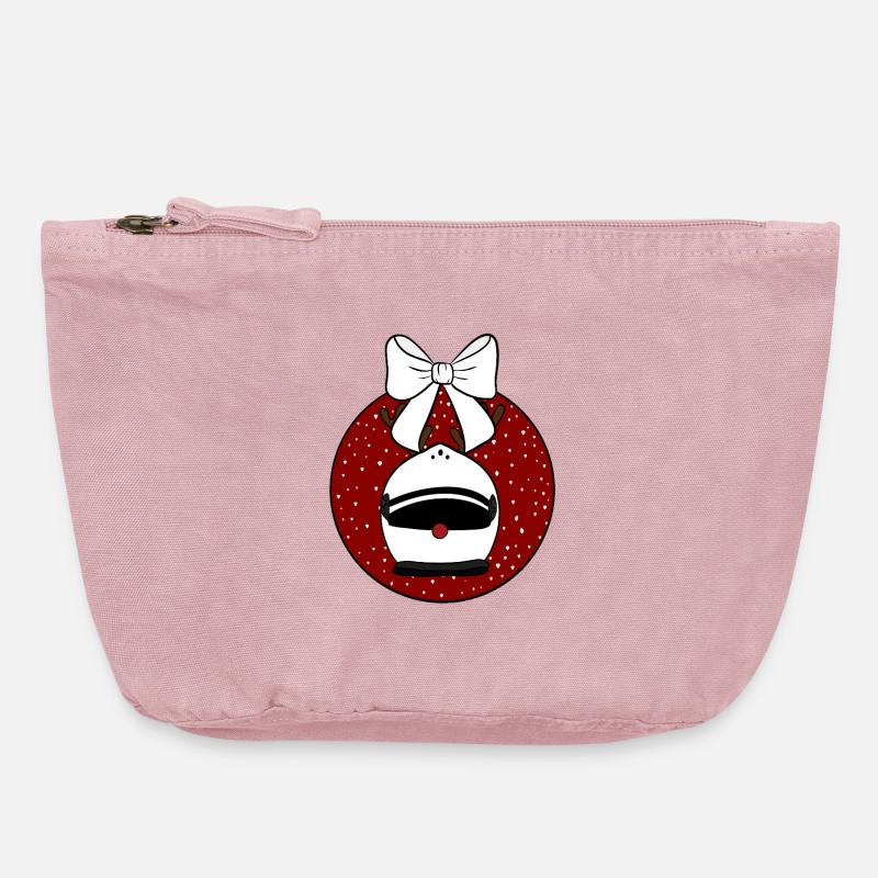 Weihnachtskugel  - Vintage Reißverschluss-Täschchen (18 x 21 cm) - Vintage Rosa