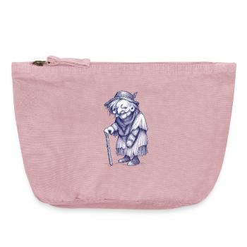 Surreal granny - Vintage Zip Pouch 18 x 21 cm - vintage rose - Front