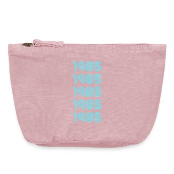 Year of birth 1985 - Vintage Zip Pouch 18 x 21 cm - vintage rose - Front