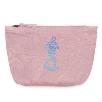 Great Race Gift for Race - Vintage Zip Pouch 18 x 21 cm - vintage rose - Front
