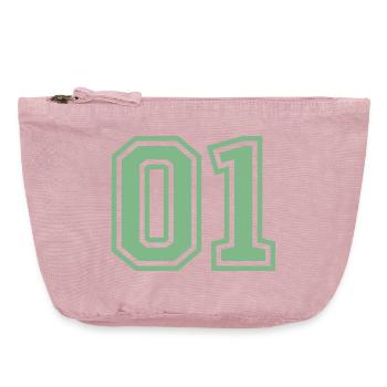 01_one_number - Vintage Zip Pouch 18 x 21 cm - vintage rose - Front