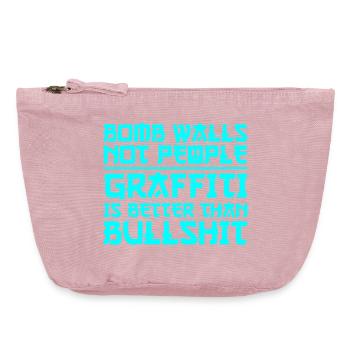 Peace Graffiti World Peace - Vintage Zip Pouch 18 x 21 cm - vintage rose - Front