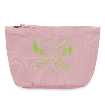 Mountains - Vintage Zip Pouch 18 x 21 cm - vintage rose - Front
