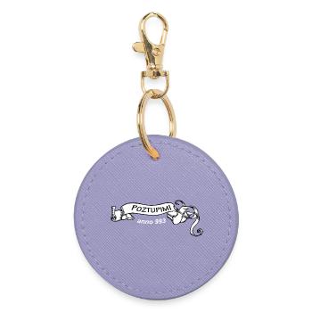 POZTUPIMI ANNO 993 - Round Keyring - lavender - Front