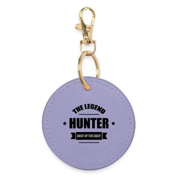 Hunter, die Legende - Runder Schlüsselanhänger - Lavendel - Vorne