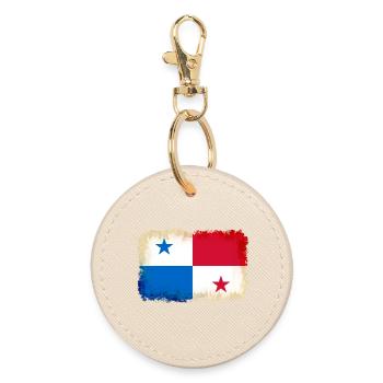 Panama as Panama - Round Keyring - oyster - Front