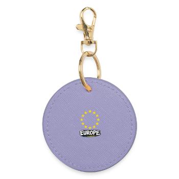 Europe Graffiti Circle - Porte-clés rond - lavande - Devant