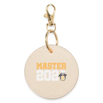 Master 2026 Diplôme - Porte-clés rond - huître - Devant