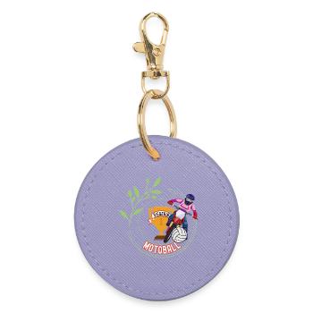 Motoball Winner Tournament Championship - Round Keyring - lavender - Front