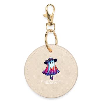 Fantôme Arc-en-Ciel Couture - Porte-clés rond - huître - Devant