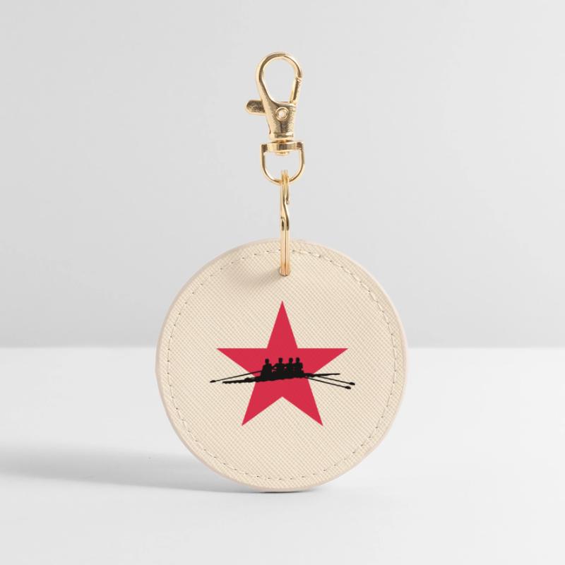 Rowing Round Keyring