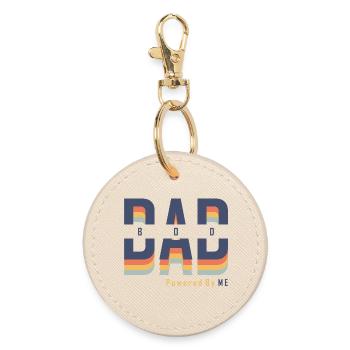 Dad Bod powered by Me - Porte-clés rond - huître - Devant
