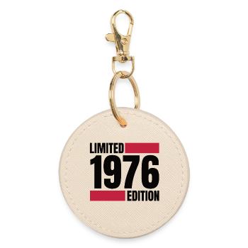 Limited Edition 1976 – Original since '76 - Round Keyring - oyster - Front