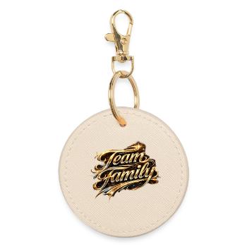 Script de l’équipe Family Gold - Porte-clés rond - huître - Devant