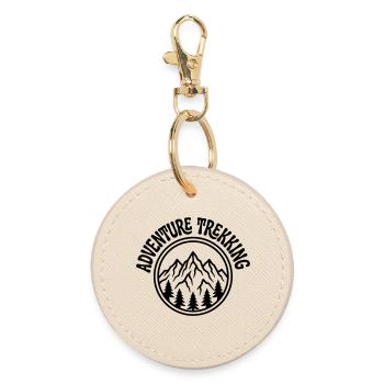 Hiking Adventure - Round Keyring - oyster - Front